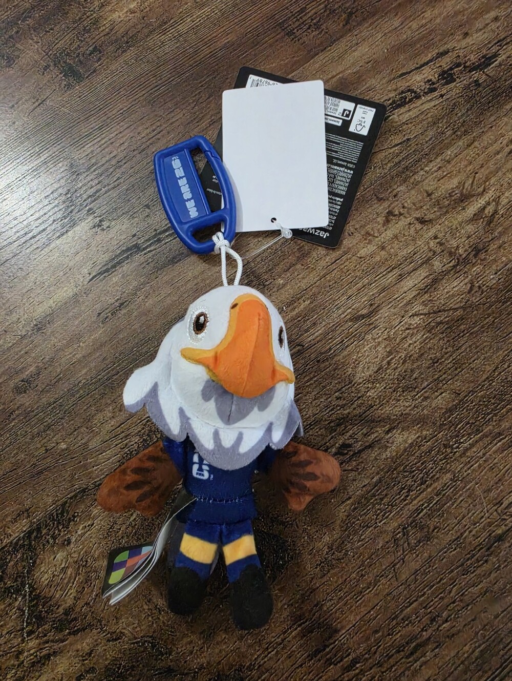 Fifa Plush Eage Mascot Clutch Keychain